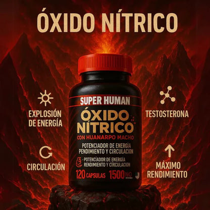 Óxido Nítrico Promax™ + Prostate Health en pack 2x1:💪🔥(120 cápsulas)